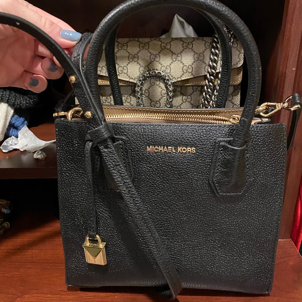 Michael kors leather crossbody